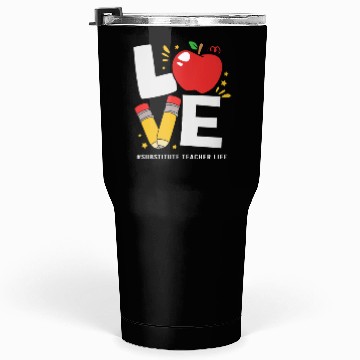 Discover Substitute Teacher Back To School Tumblers 30 Oz