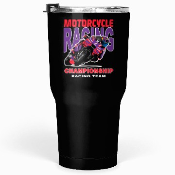 Discover Motorcycle Racing - Superbike Tumblers 30 Oz