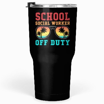Discover School Social Worker Socialist Tumblers 30 Oz