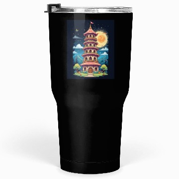 Discover Twilight Temple Glow Tumblers 30 Oz