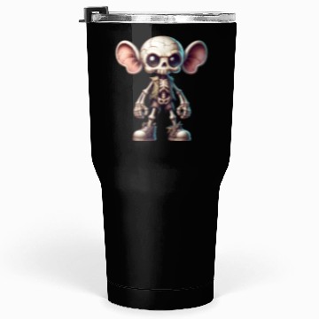 Discover Cute Alien Creature – Big Ears Cartoon Style Tumblers 30 Oz