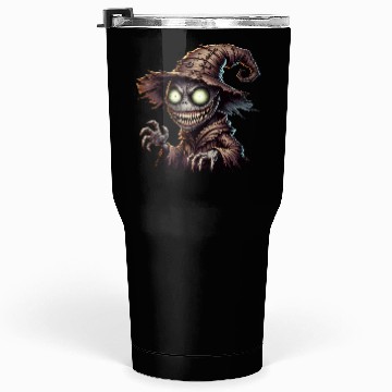 Discover Evil Scarecrow Witch – Creepy Halloween Horror Tumblers 30 Oz