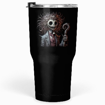 Discover Haunted Puppet Gentleman – Creepy Gothic Dandy Tumblers 30 Oz