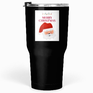 Discover Santa Claus merry Christmas design Tumblers 30 Oz