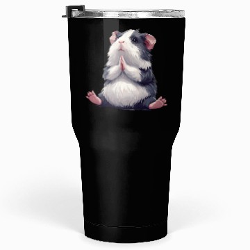 Discover Prayerful Guinea Pig Animal Zen Tumblers 30 Oz