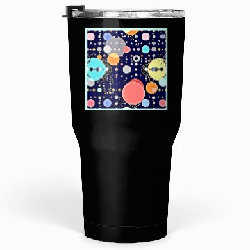 Discover Joyful Bubble Universe Vision Tumblers 30 Oz
