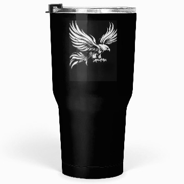 Discover White Tribal Eagle Art Design" Tumblers 30 Oz