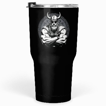 Discover Viking Warrior Man Odin Thor Norman Walhalla Tumblers 30 Oz
