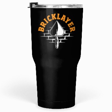 Discover Bricklayer Trowel and Brick Wall Pride Tumblers 30 Oz
