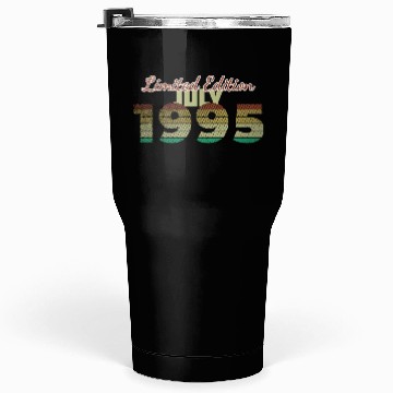 Discover 30th birthday Limited Edition SCR 07/1995 Tumblers 30 Oz