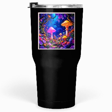 Discover Enchanted Mushroom Forest Tumblers 30 Oz