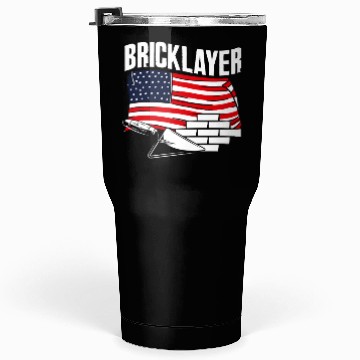 Discover Bricklayer American Pride Craftsmanship Tribute Tumblers 30 Oz