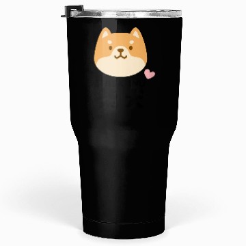 Discover Kawaii Shiba Inu Brown Tumblers 30 Oz