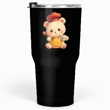 Discover Chef Bear - Secret Fuel Coffee Tumblers 30 Oz