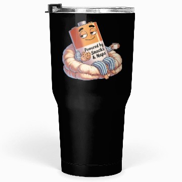 Discover Powered by Snacks & Naps Tumblers 30 Oz