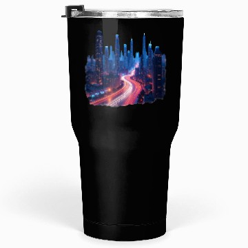 Discover Urban Pulse Cairo – Modern City Lights Tumblers 30 Oz