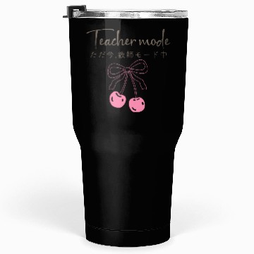 Discover Teacher Mode Coquette Cherry Tumblers 30 Oz
