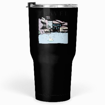 Discover Travel Therapy Design Tumblers 30 Oz