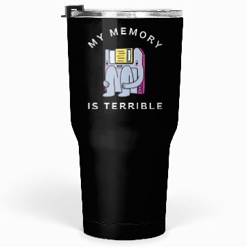 Discover Computer Data Floppy Disk Tumblers 30 Oz