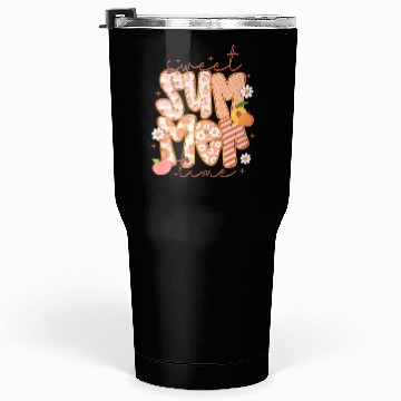 Discover Sweet Summer Time Preppy Peach Tumblers 30 Oz