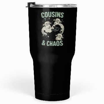Discover Funny Black Sheep Cousin Quirky Family Outcast Tumblers 30 Oz