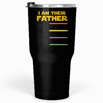 Discover I Am Their Father Tumblers 30 Oz