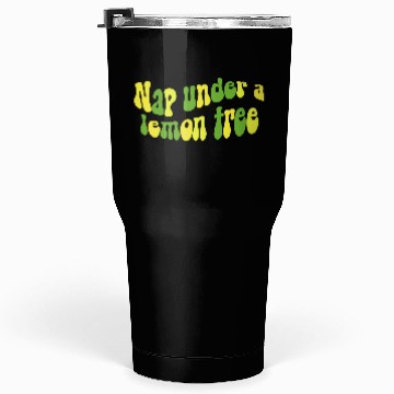 Discover Nap Under a Lemon Tree Retro Design Tumblers 30 Oz
