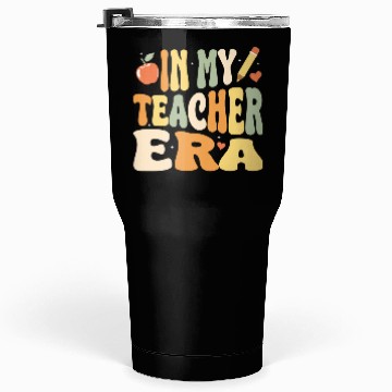 Discover In My Teacher Era, Teacher Appreciation Gift Tumblers 30 Oz
