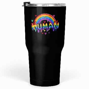 Discover LGBT Human pride Tumblers 30 Oz