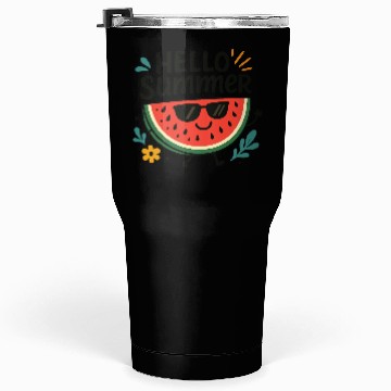 Discover Hello Summer Watermelon Fun Tumblers 30 Oz