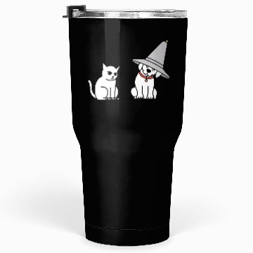 Discover Grumpy Cat and Wizard Dog Tumblers 30 Oz
