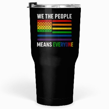 Discover Everyone's Rainbow Flag Tumblers 30 Oz