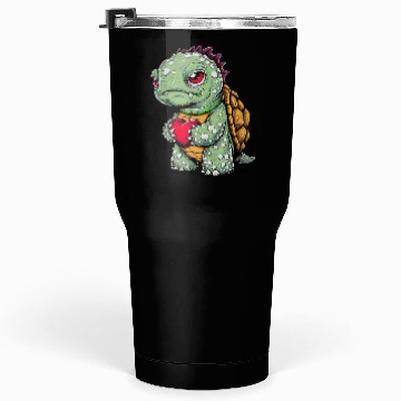 Discover Turtle with heart Tumblers 30 Oz