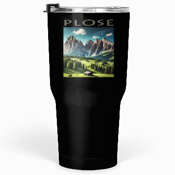 Discover Plose Dolomites Tirol vacation climbing hiking Tumblers 30 Oz