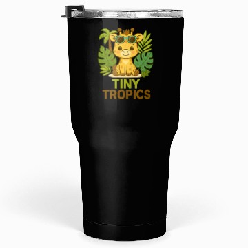 Discover Tiny Tropics Giraffe Tumblers 30 Oz