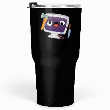 Discover Computer Hacker Funny Technical Pun Tumblers 30 Oz