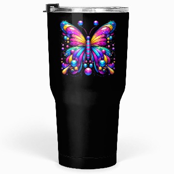 Discover Colorburst Fantasy Butterfly Tumblers 30 Oz