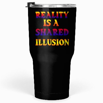 Discover Vivid Psychedelic Illusion Text Tumblers 30 Oz