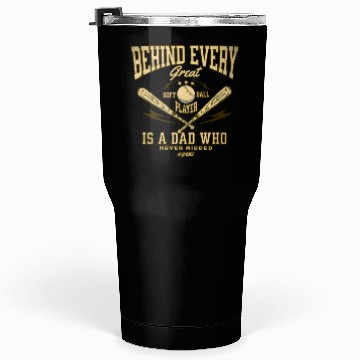 Discover Softball Dad Pride Tumblers 30 Oz