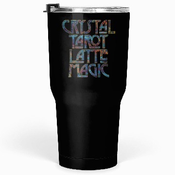 Discover Crystal Tarot Latte Magic-Coffee Coven Collective Tumblers 30 Oz