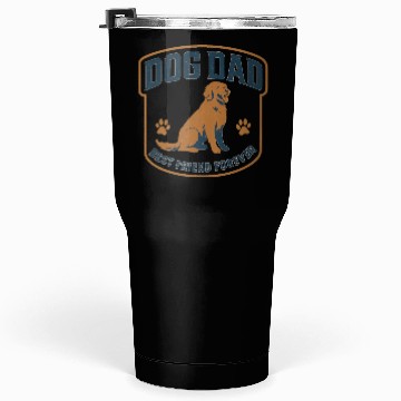 Discover DOG DAD Best friend forever Tumblers 30 Oz