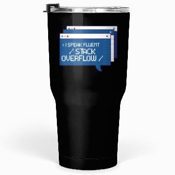 Discover Stack Overflow Computer Scientist Tumblers 30 Oz