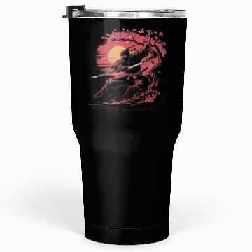 Discover Modern Trendy Japanese Samurai Ninja Tumblers 30 Oz