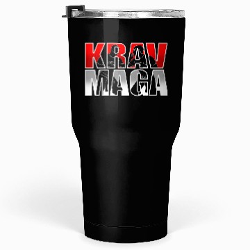 Discover Krav Maga Israel Martial Arts Fighter Tumblers 30 Oz