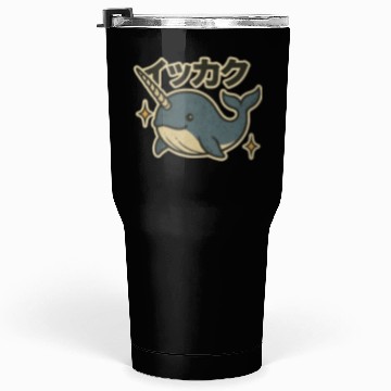Discover Kawaii Narwhal Japanese Tumblers 30 Oz