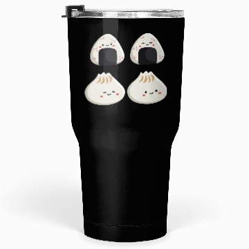Discover Onigiri and dumpling face character Tumblers 30 Oz