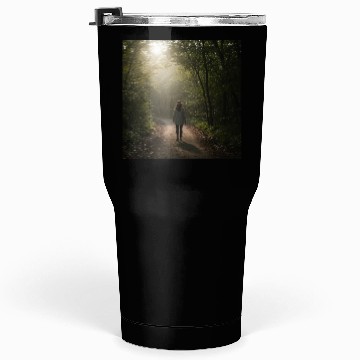 Discover Enchanted Forest Path Illustration Tumblers 30 Oz