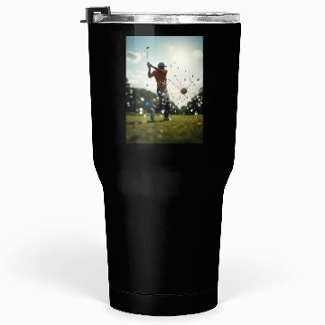 Discover Dynamic Golf Swing Illustration Tumblers 30 Oz