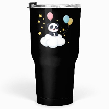 Discover Panda in the Clouds Tumblers 30 Oz