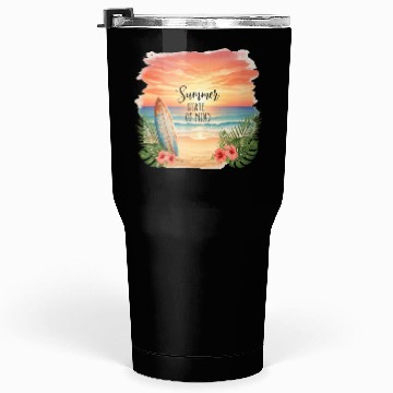 Discover Summer State of Mind Sunset Tumblers 30 Oz